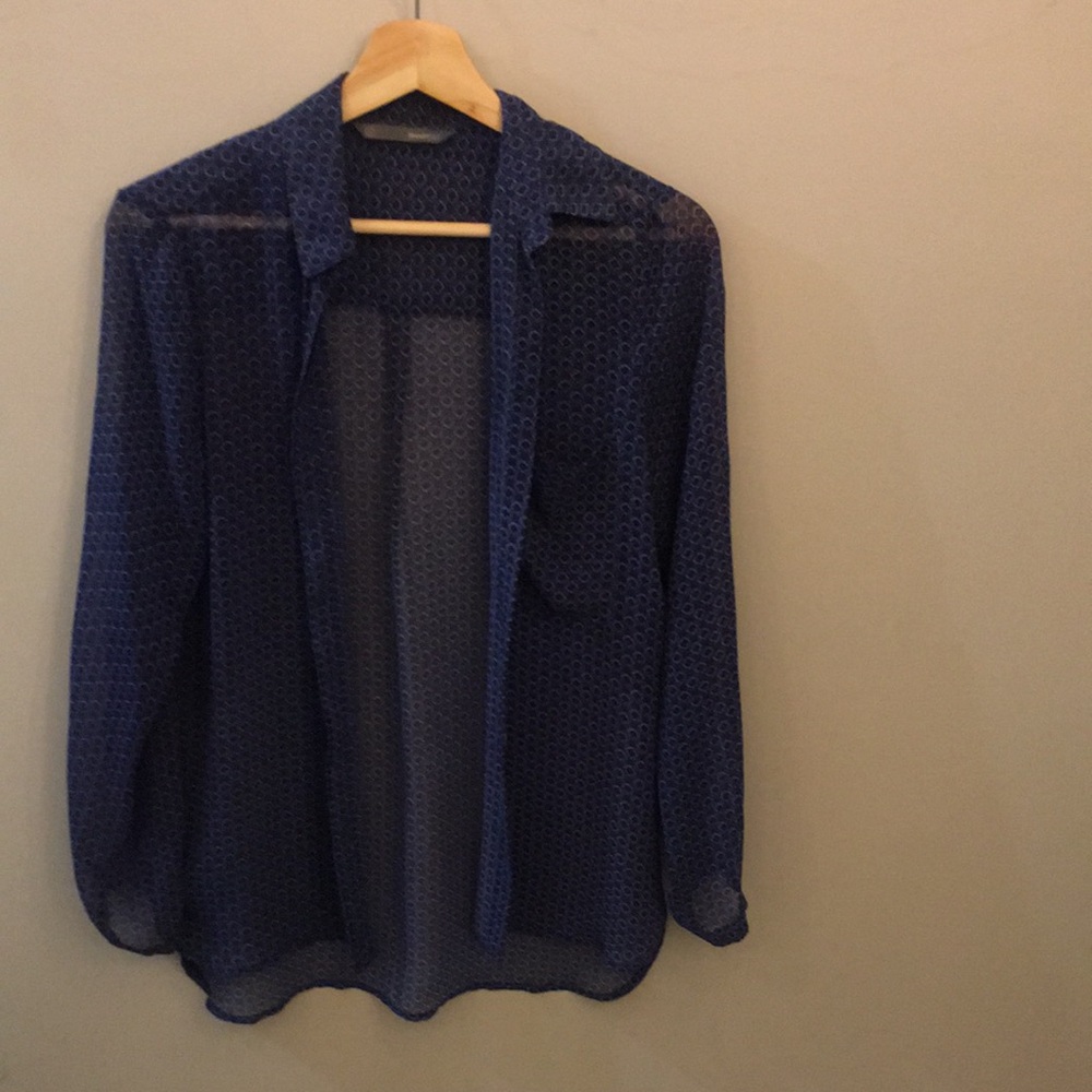Sheer blouse